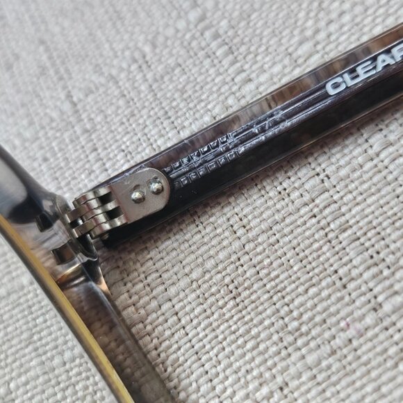 Vintage Clear Vision Men Glasses Frame Gray Eye Wear FORMAN 58[]18 145 Eyeglass - Picture 9 of 11